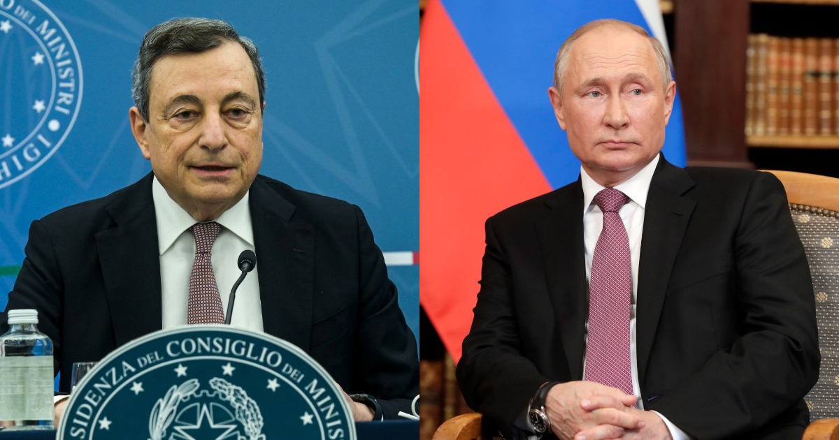 draghi e putin