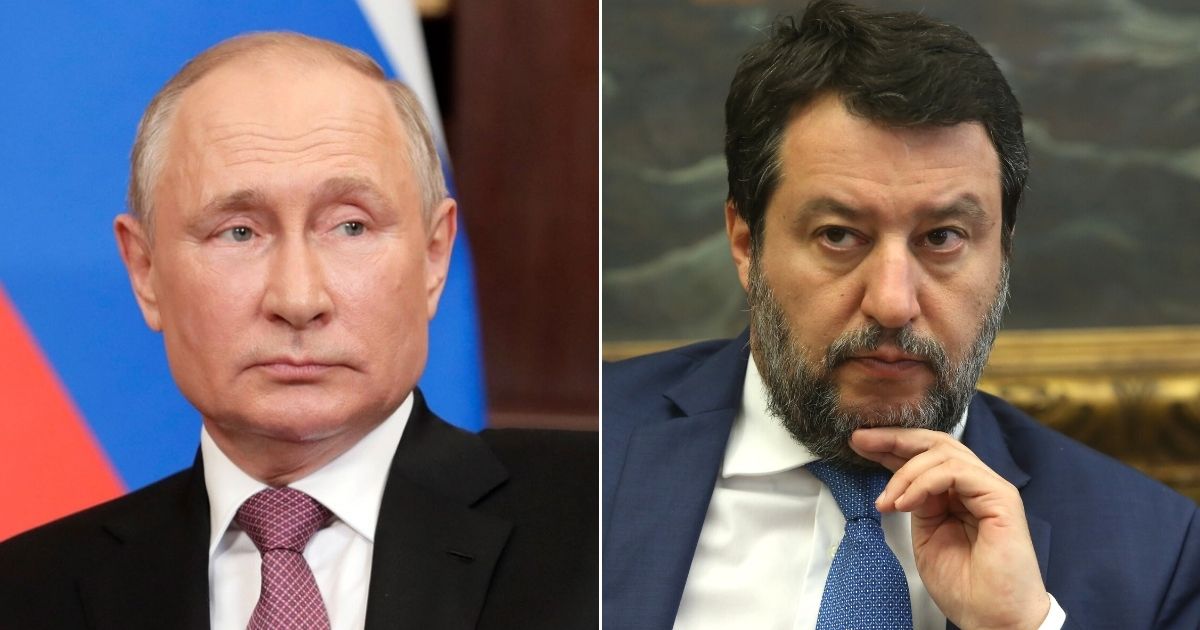 Matteo Salvini contro le sanzioni sullo Swift alla Russia: “Italia si tira le martellate sulle ginocchia”