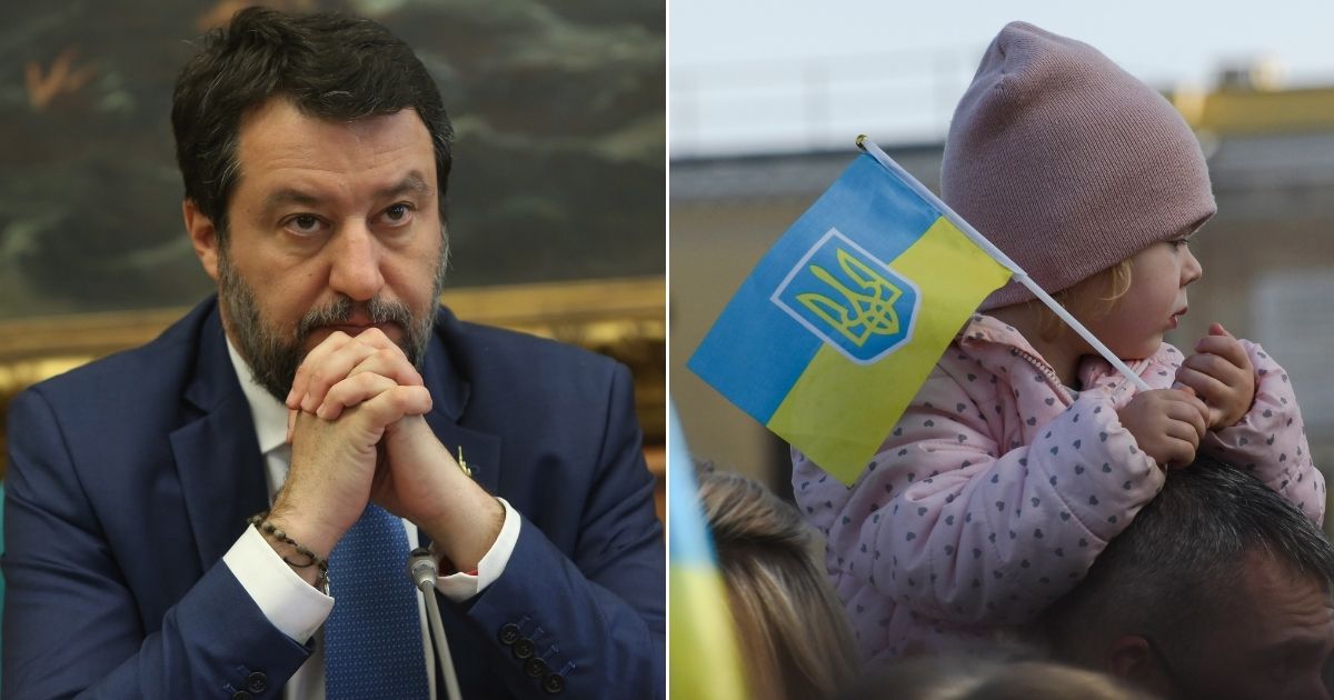 Matteo Salvini propone Roma per i negoziati tra Russia e Ucraina: “Proponiamoci come culla della pace”