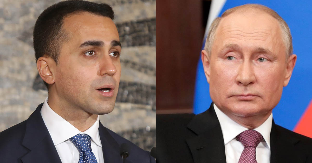 Di Maio avverte sulla guerra in Ucraina: "Bombe ai confini Ue, rischio che Putin porti avanti azioni disperate"