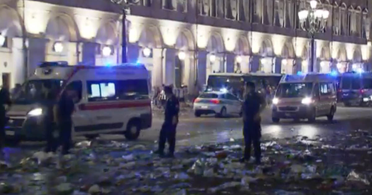 Piazza San Carlo, arrivata la sentenza nel processo per i fatti di Torino: 3 condanne e 6 assoluzioni