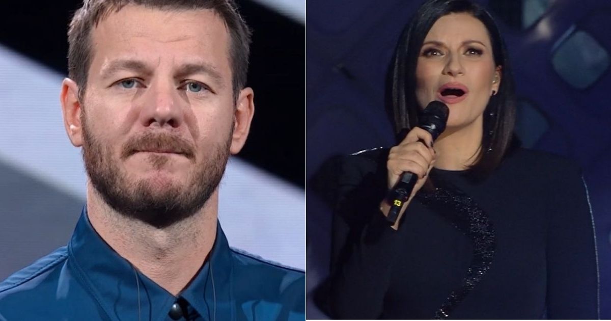 Alessandro Cattelan e Laura Pausini