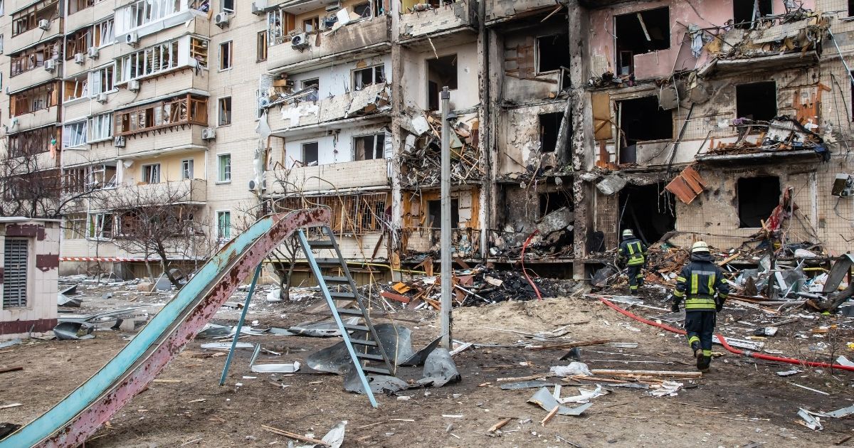bombardamenti a kiev
