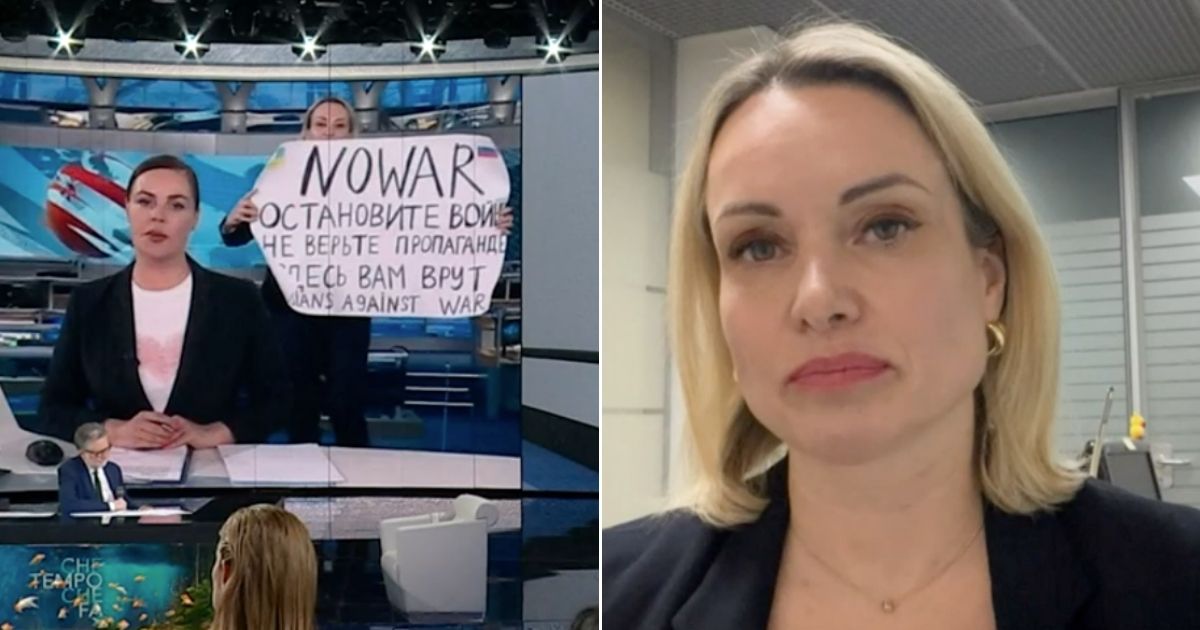 La giornalista russa contro Putin a Che tempo che fa, Marina Ovsyannikova: "Sono patriota, ma ho paura per i miei figli"