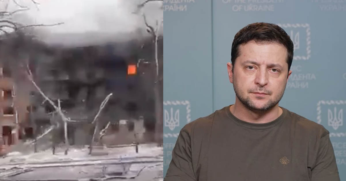 Ucraina: piovono missili sulle città, i video diffusi dal Parlamento. Zelensky: "Il male va fermato subito"