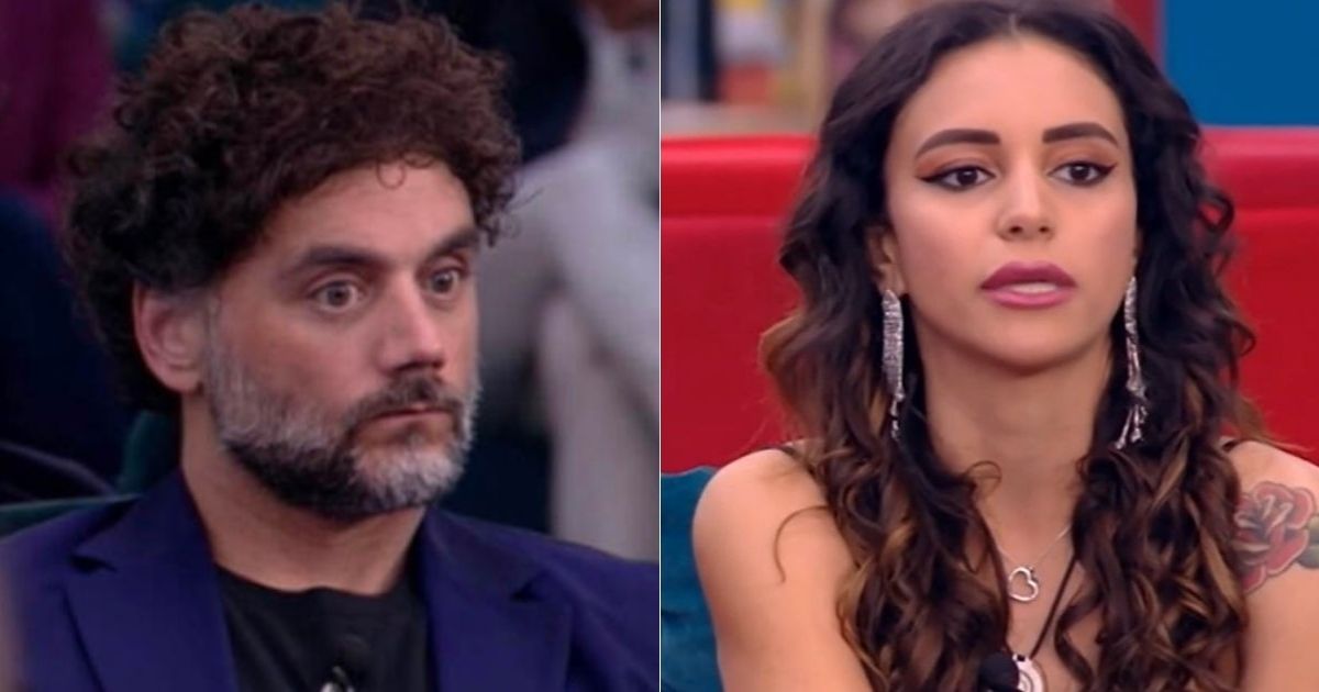 Jessica Selassié e Barù nella capanna