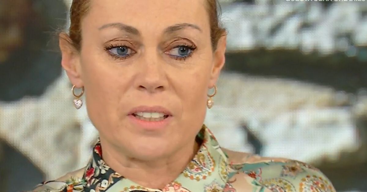 Natalia Titova in lacrime