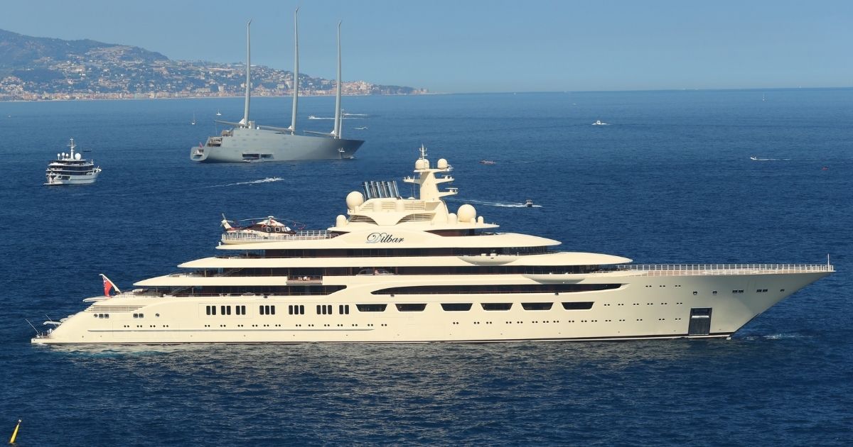yacht di oligarca russo
