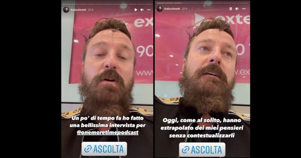 Francesco Facchinetti rivela di soffrire di un particolare disturbo: "Da un anno vado dalla psicologa"