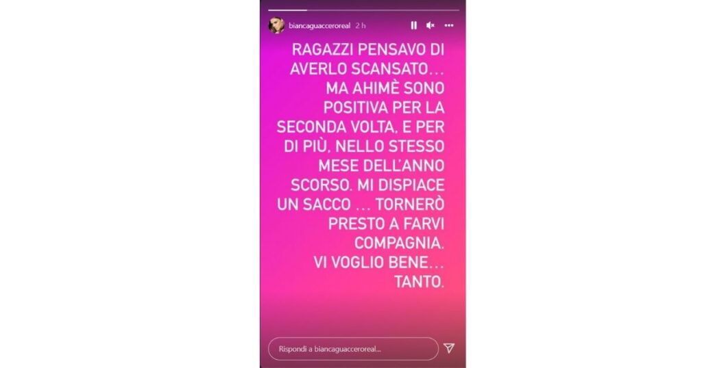 bianca-guaccero-positiva-covid-messaggio-instagram