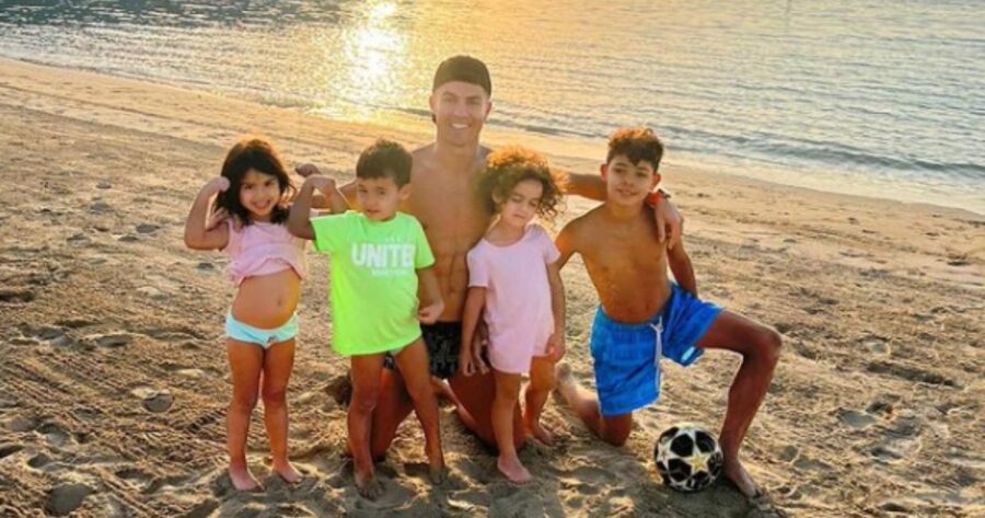 Cristiano Ronaldo, chi sono i figli del calciatore: da Cristiano Jr. a