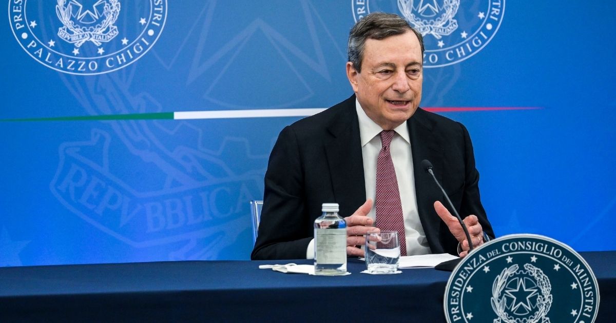 mario draghi conferenza stampa