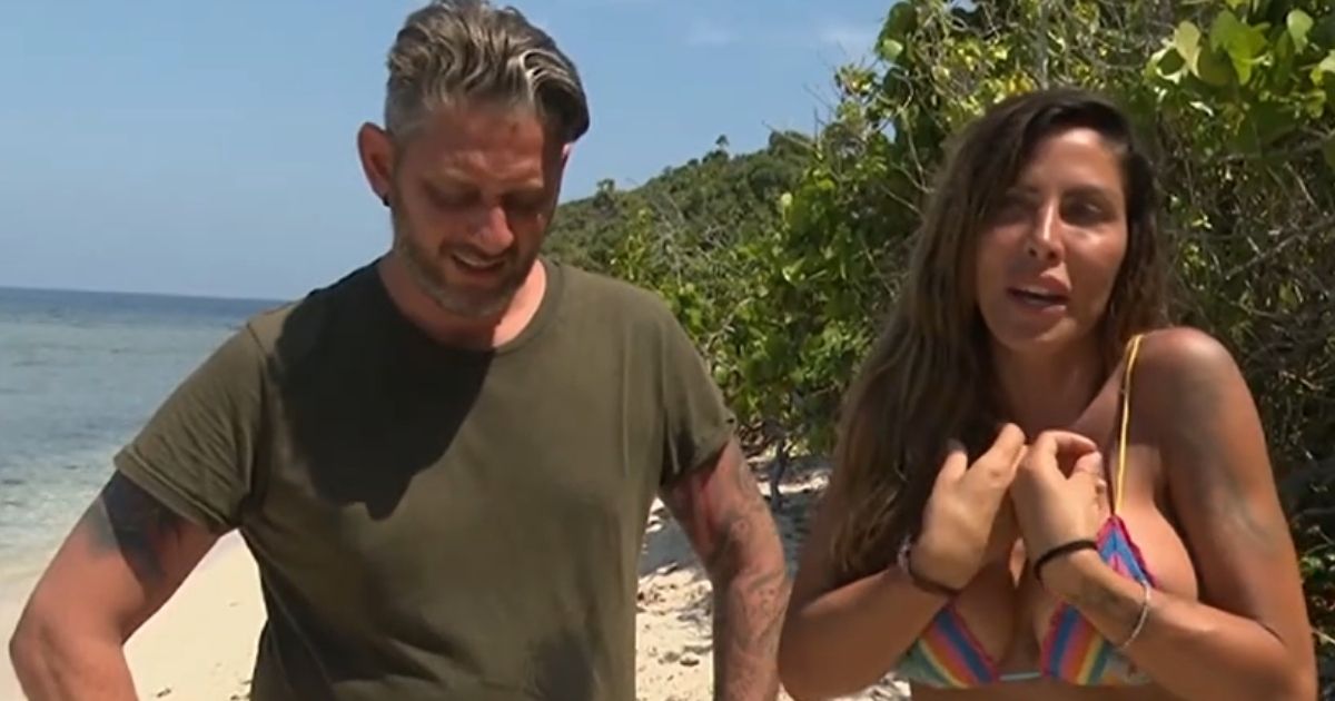 Lite tra Edoardo e Guendalina Tavassi all'Isola