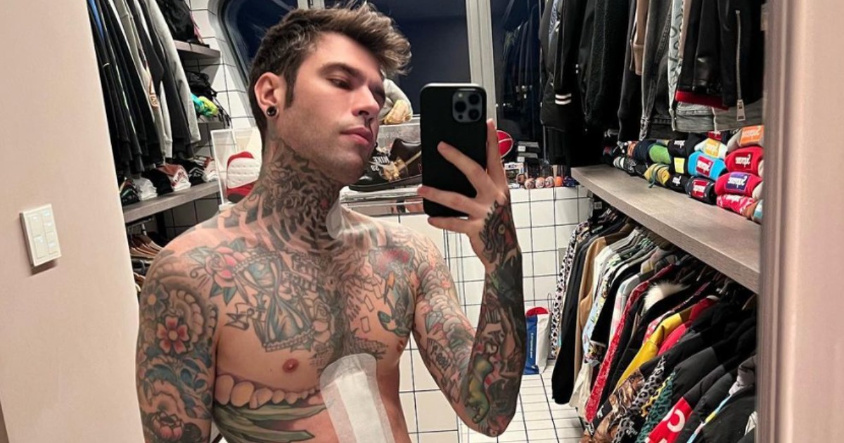 fedez cambiamento fisico