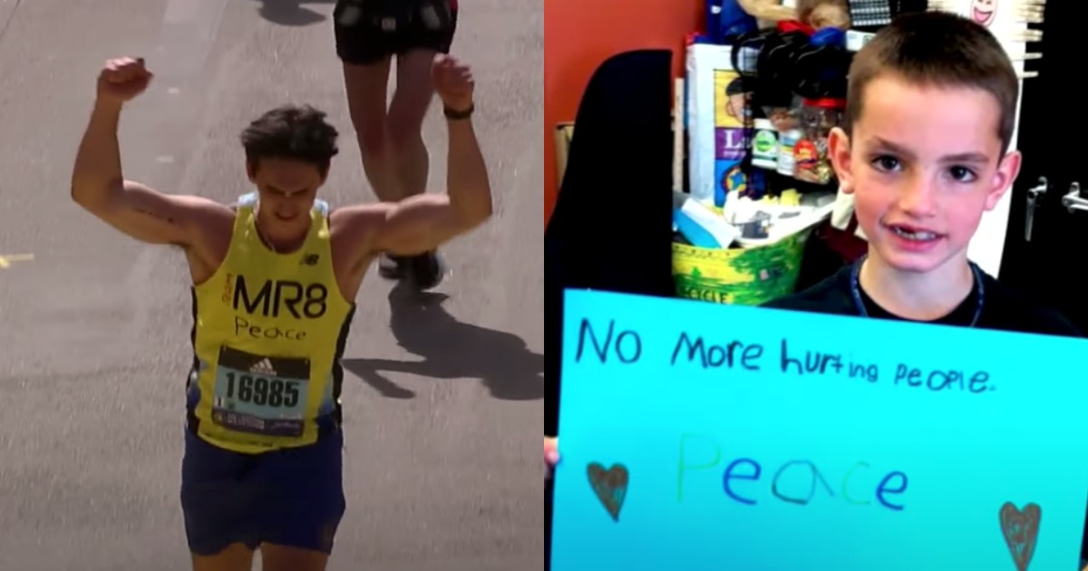 Il fratellino muore negli attentati alla maratona di Boston, ora lui finisce la gara in suo onore: il video