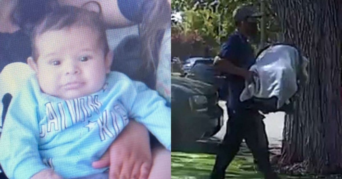 Neonato di 3 mesi rapito in casa della nonna: il video del rapitore che fugge con il bimbo nel passeggino
