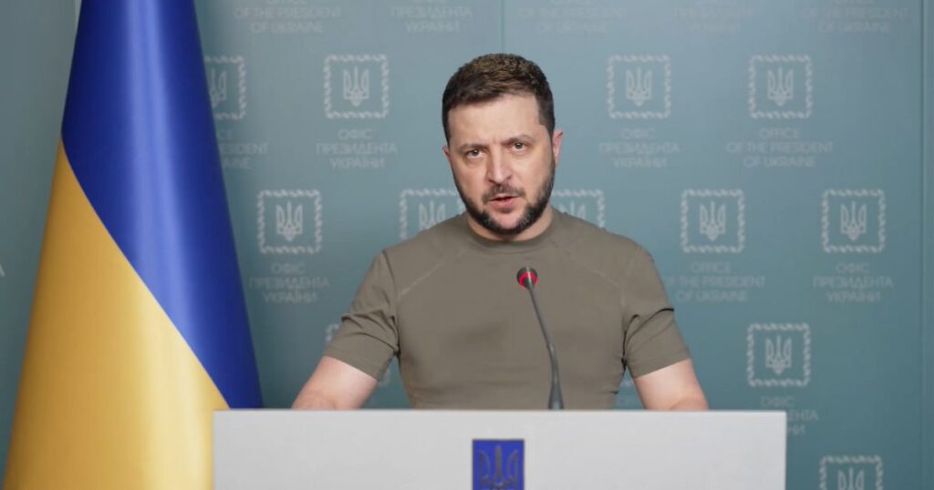 Guerra in Ucraina, Zelensky