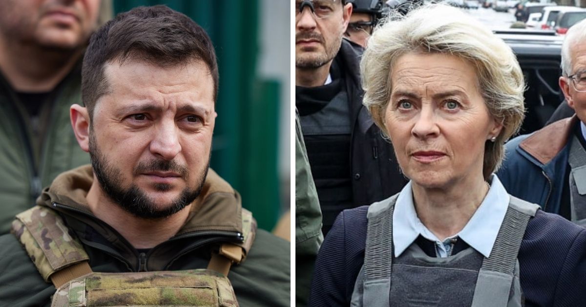 L'Ucraina entrerà in Unione Europea, Von Der Leyen consegna i documenti a Zelensky, che ringrazia