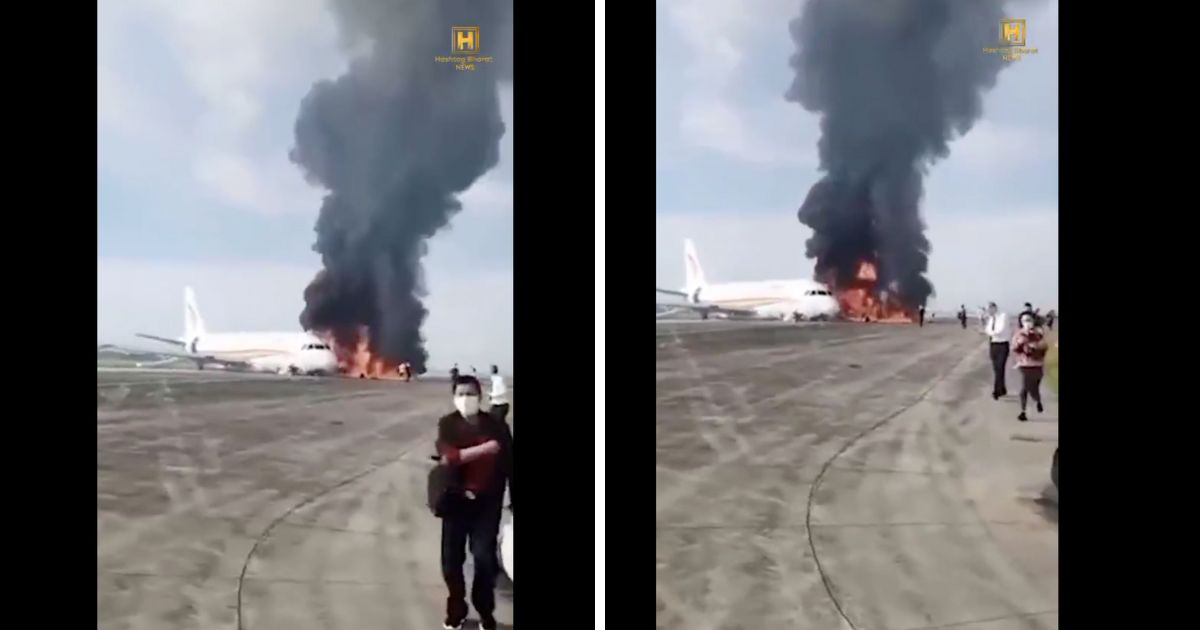 Aereo esce di pista e prende fuoco in Cina: a bordo 113 passeggeri, ci sono feriti. Le immagini