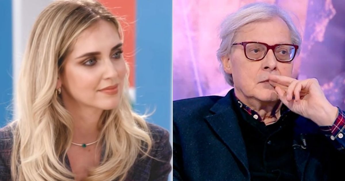 Vittorio Sgarbi contro Chiara Ferragni