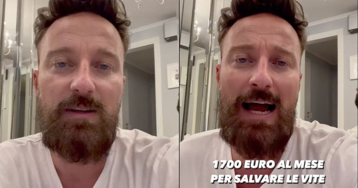 Francesco Facchinetti operato “Sono andato all’ospedale”. Poi la polemica sugli stipendi di medici e infermieri