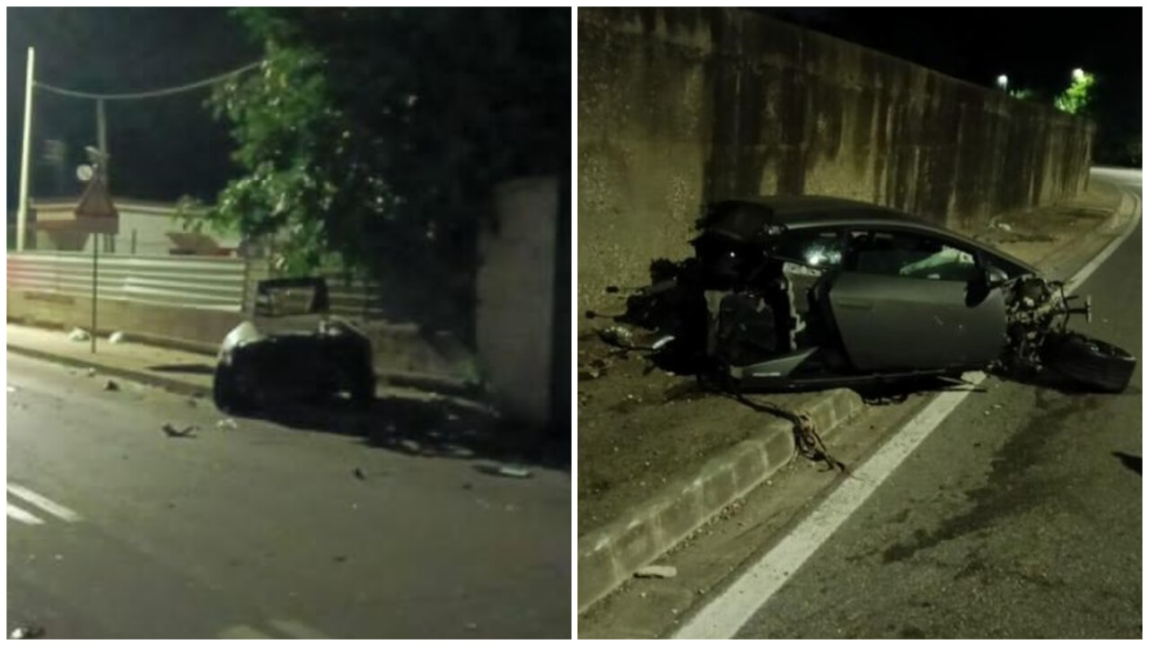 Napoli, si schianta con la Lamborghini a noleggio. Impazza la moda sul web…