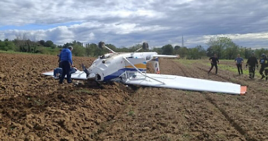 Torino altro incidente aereo