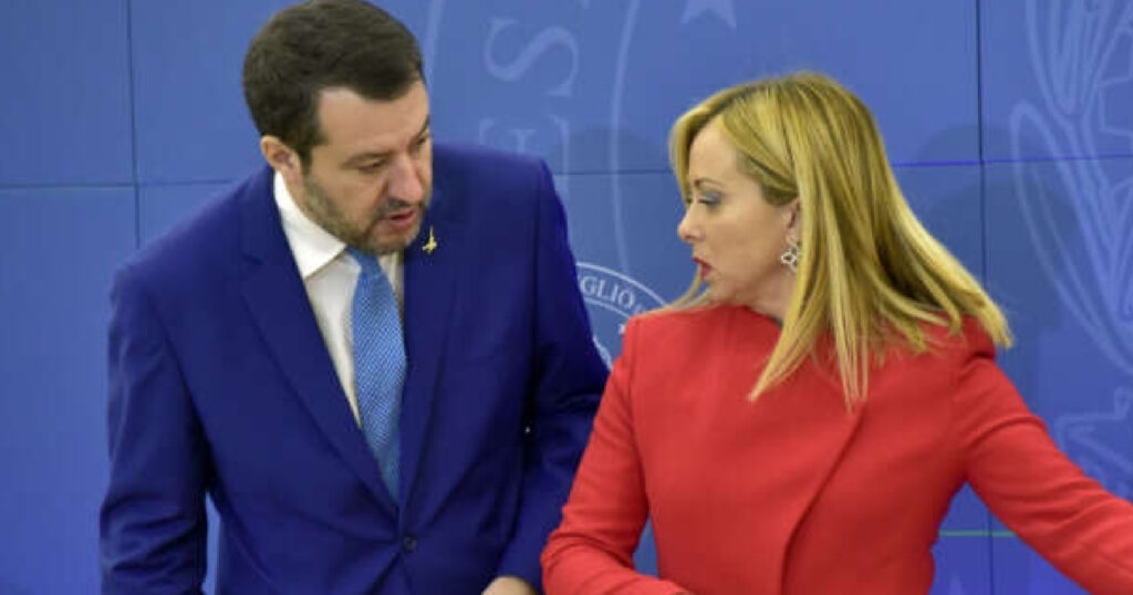 Meloni contro Salvini basta propaganda
