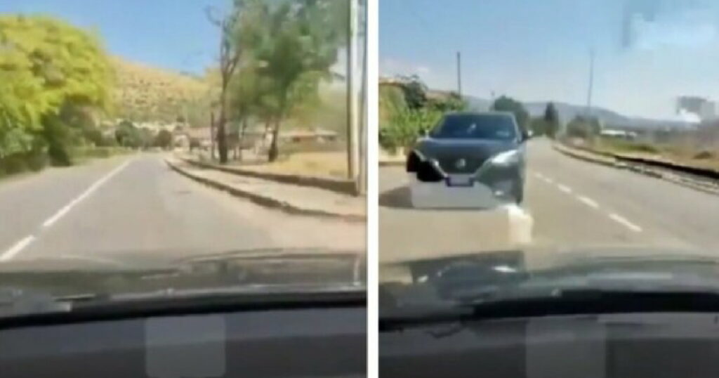 Incidente frontale diretta social