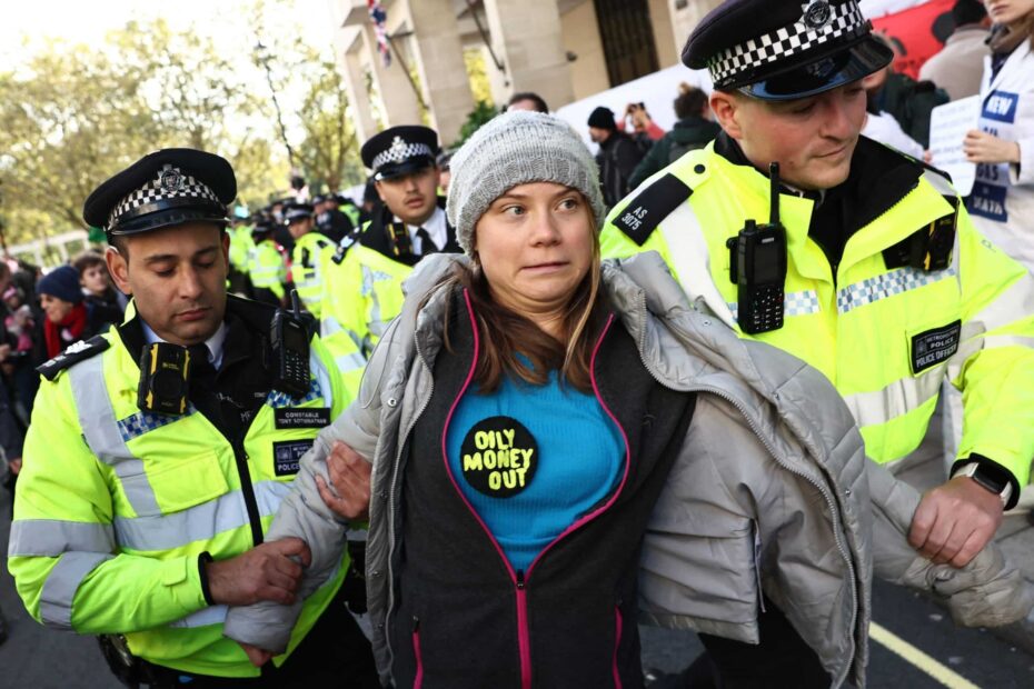 Greta Thunberg Palestina post