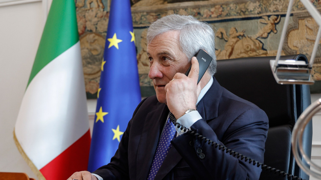 Tajani pronto all’invio di truppe: “Siamo amici di Israele ma vogliamo la pace”