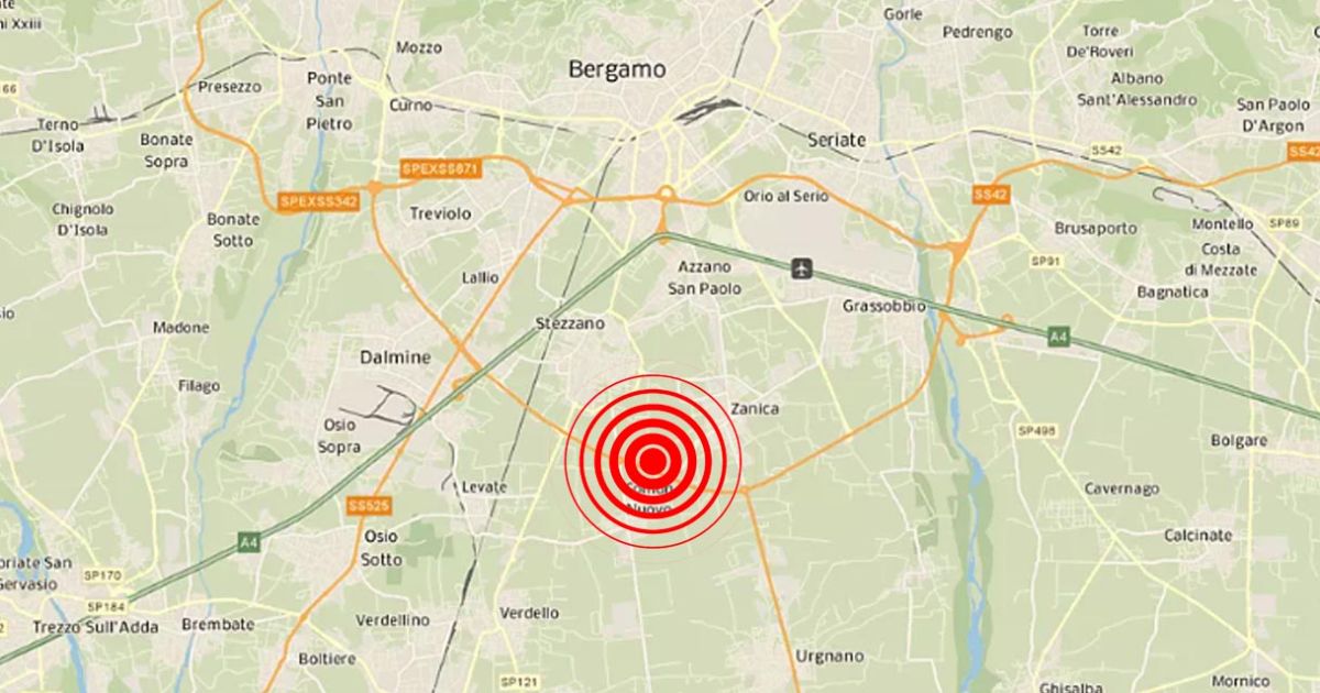 Terremoto nella bergamasca, evacuati gli uffici comunali