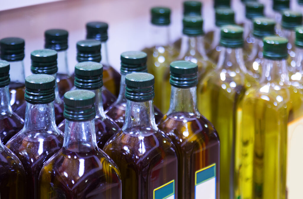 olio d'oliva sequestrate bottiglie