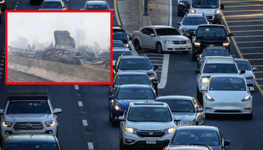 tamponamento autostrada Louisiana Usa