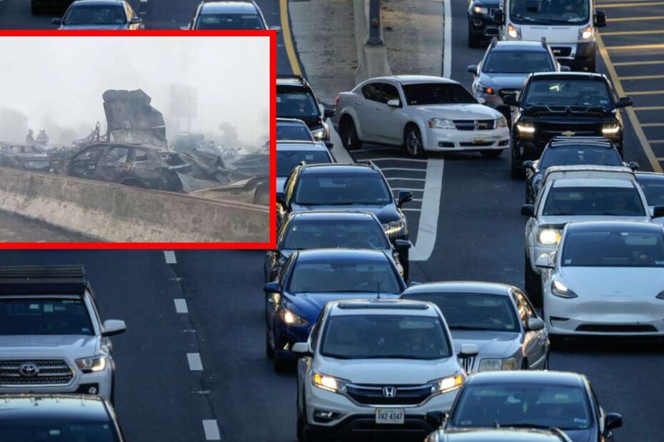 tamponamento autostrada Louisiana Usa