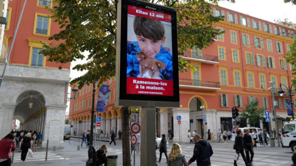 Bambini rapiti Israele, Nizza