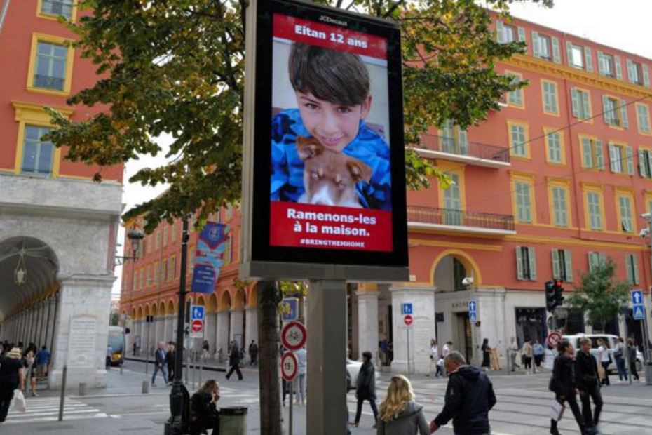 Bambini rapiti Israele, Nizza