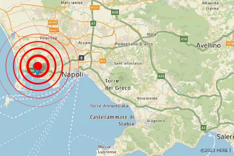 Campi Flegrei nove scosse