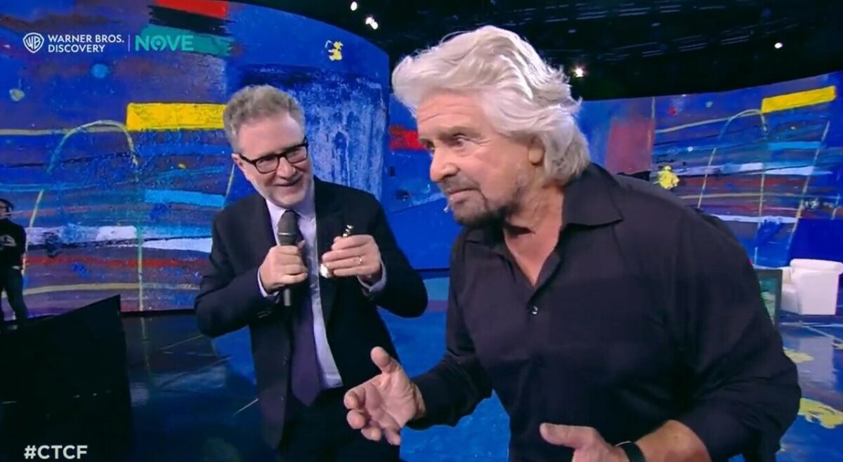 Beppe Grillo Fazio Mentana