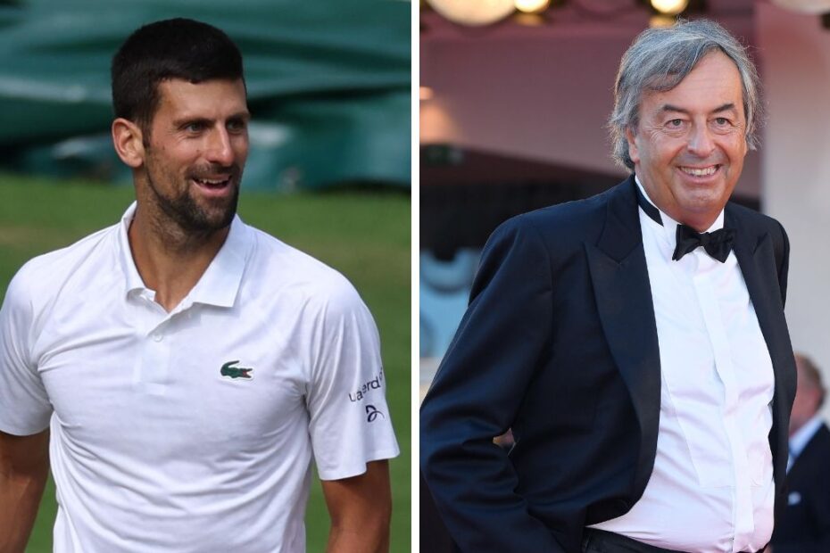 Novak Djokovic Sinner Burioni