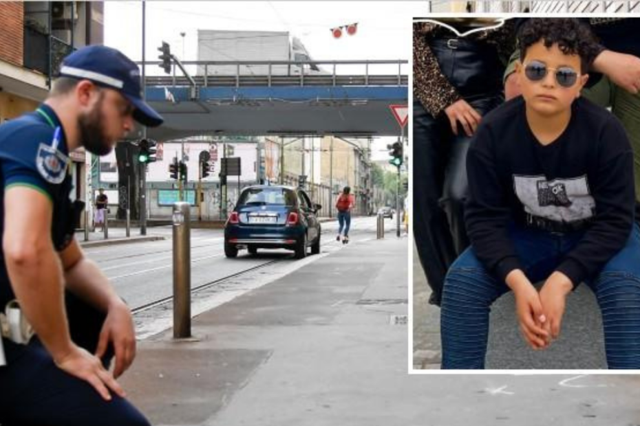 Il luogo dell'incidente in cui perse la vita un undicenne