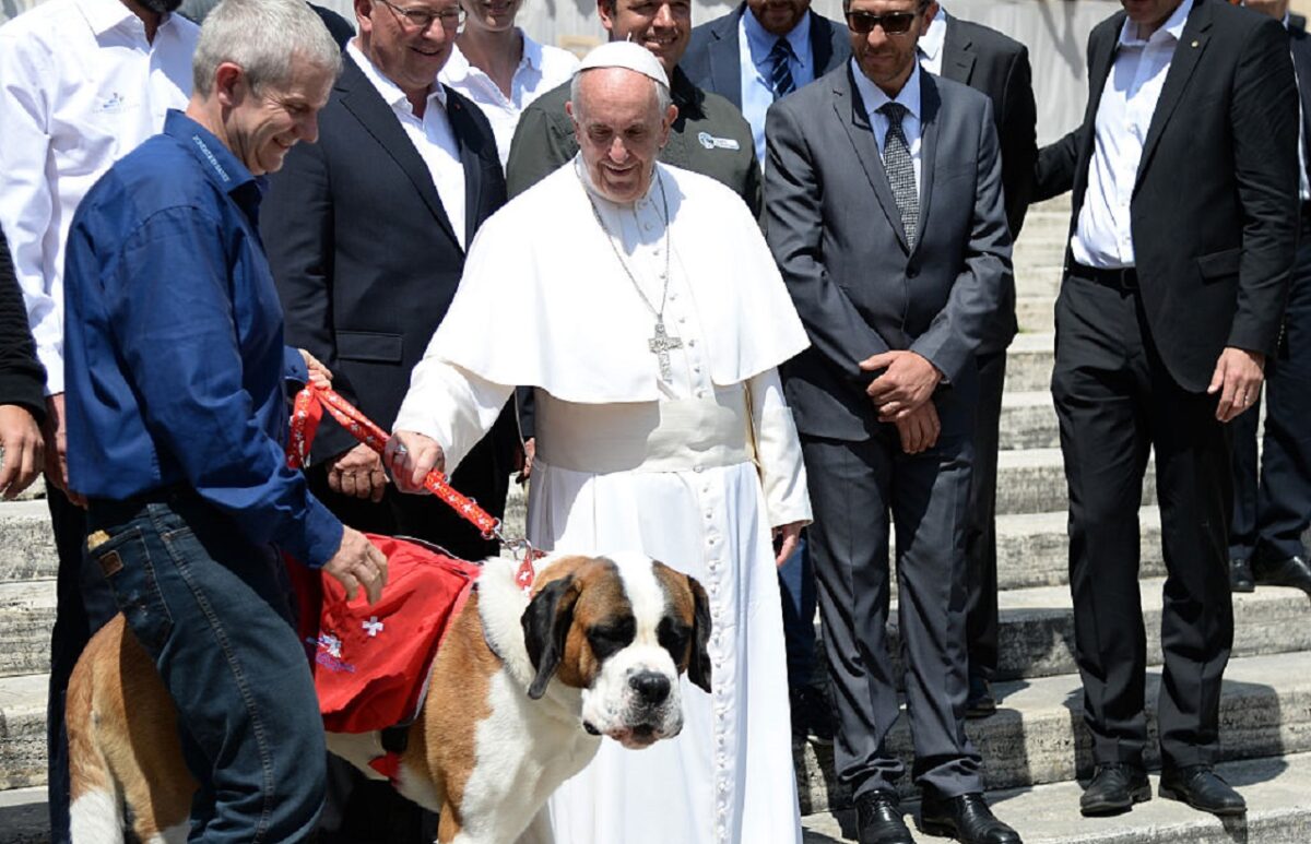 Papa Francesco cani figli