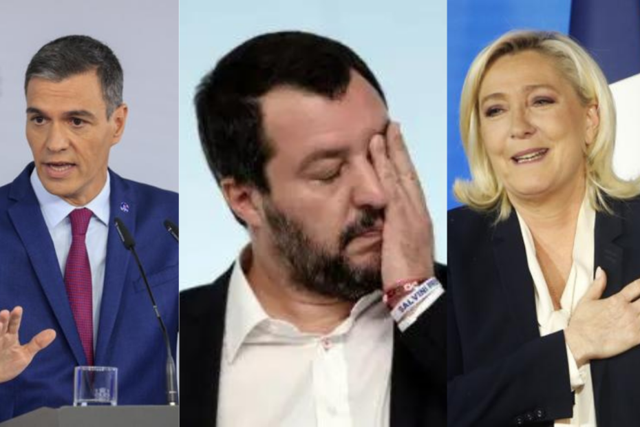 Sanchez si schiera contro la Destra italiana: intanto gli amici di Salvini disertano la sua convention sovranista