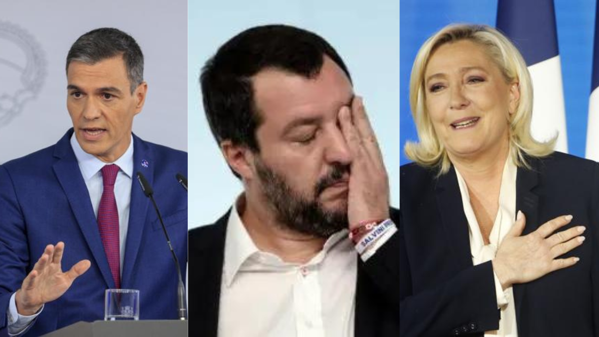 Sanchez si schiera contro la Destra italiana: intanto gli amici di Salvini disertano la sua convention sovranista