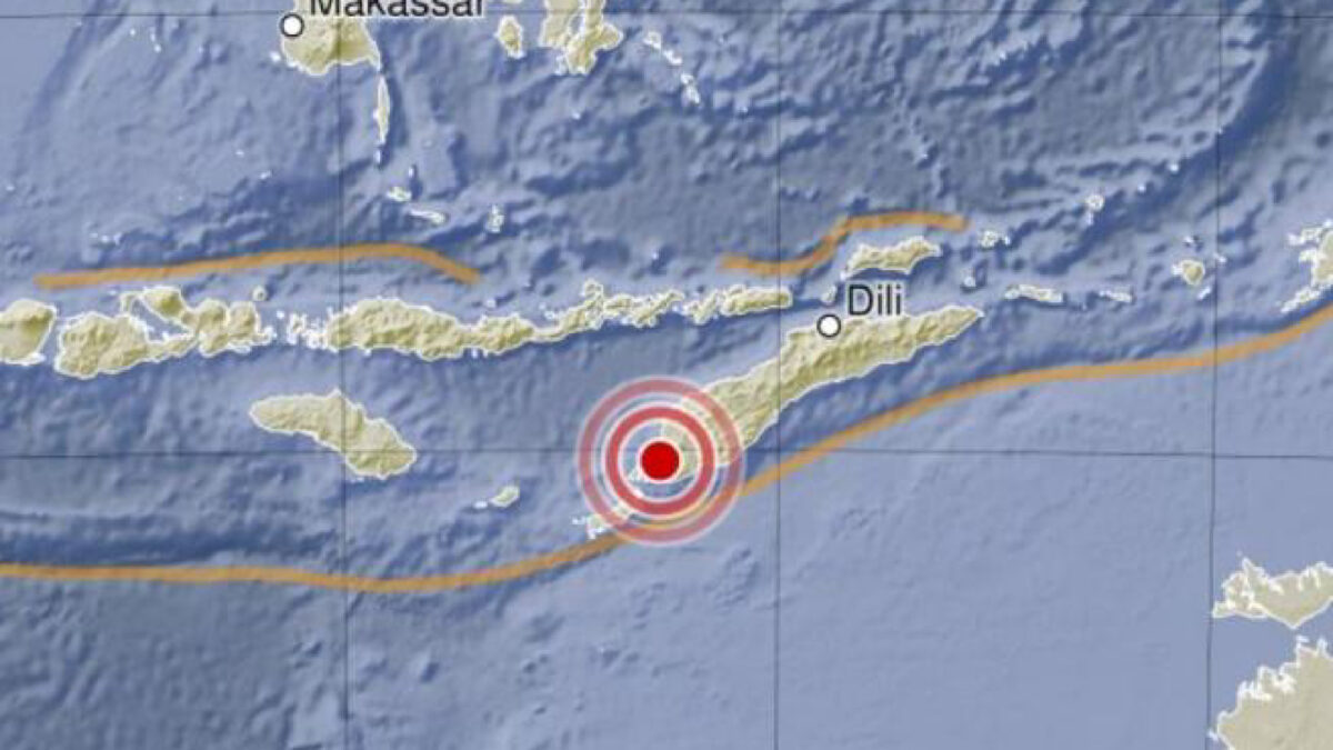 Timor Indonesia terremoto