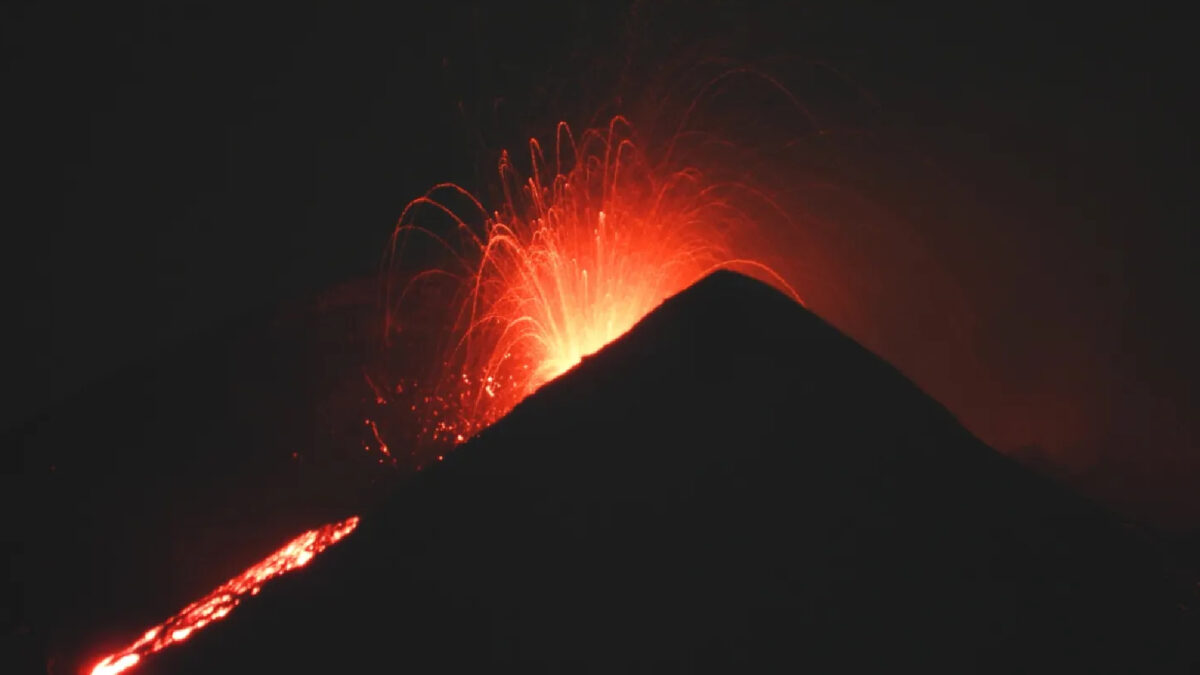 Etna eruzione
