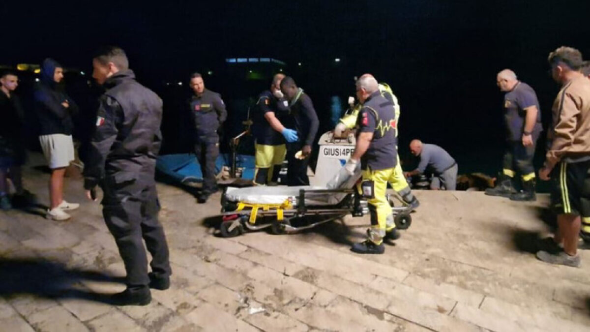 Nubifragio Lampedusa bimba morta