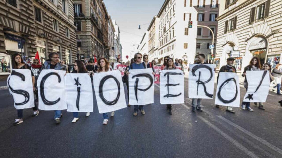 scioperi venerdì 17 novembre