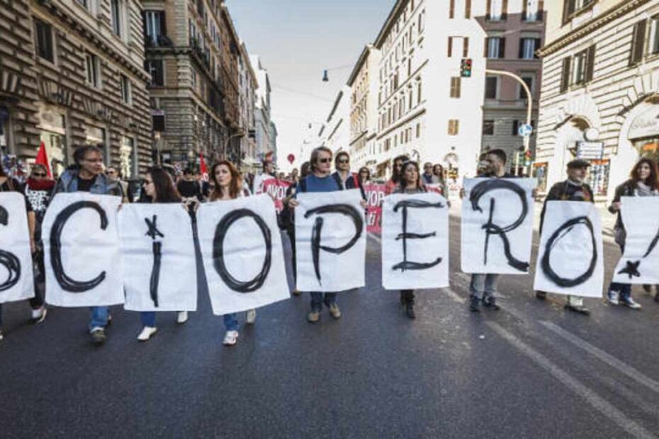 scioperi venerdì 17 novembre