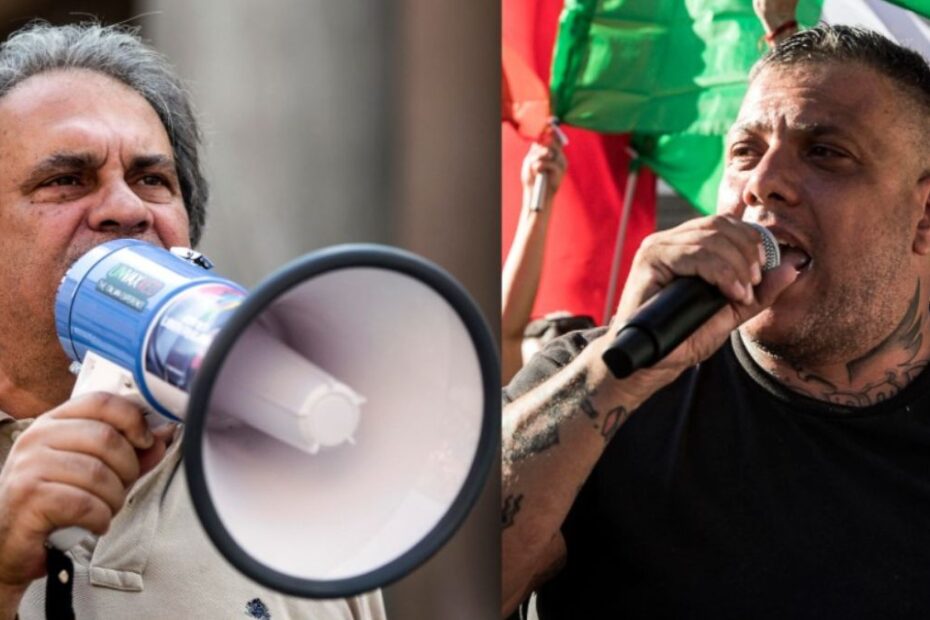 Cgil condannati Fiore Castellino